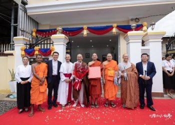 Engaged Buddhism Special Report: Ven. Pomnyun Sunim Inaugurates Female Dormitory for Buddhist University in Cambodia