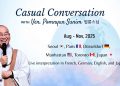 In-Person Casual Conversation with Ven. Pomnyun Sunim in 2025
